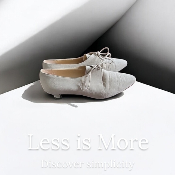 HP PRADA MILANO rare vtg. kitten heel pumps - Picture 5 of 10